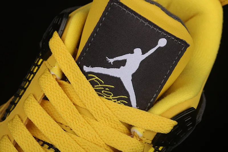 All categories Air Jordan Jordan series basketball shoes Air Jordan 4 G version Air Jordan 4 "Lightning" AJ4 Joe 4 yellow electric mother 314254-702